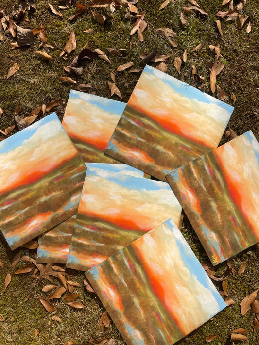 10x10in Print “Last Light”-unframed