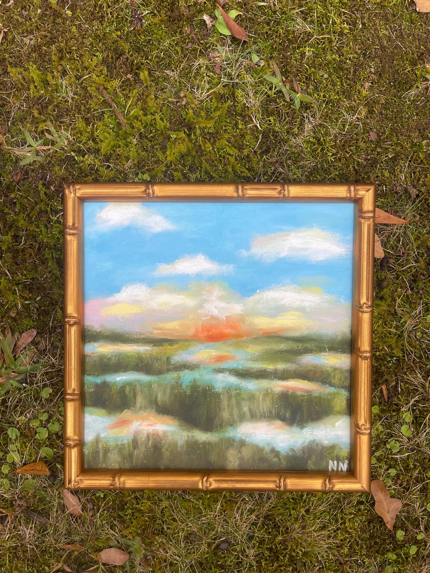 10x10in Print “Warm Discussions”-unframed